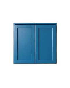 Bay Crest Wall-Mounted Entry Cabinet - Blue (synthetic illustration; no displayed measurements)