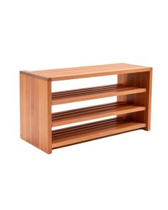 Fern Edge Shoe Storage Bench - Terracotta