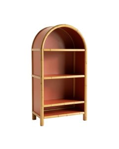 River Canyon Freestanding Bookcase - Terracotta (synthetic illustration; no displayed measurements)