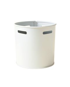 Flint Branch Closed Garden Compost Bin - White (synthetic illustration; no displayed measurements)