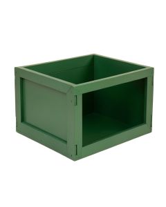 Fern Crossing Empty Furniture-Style Pet Crate - Green (synthetic illustration; no displayed measurements)