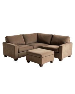 Pawnee 84 '' Wide Left Hand Facing Corner Sectional With Ottoman