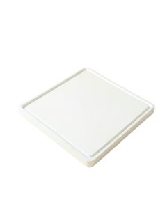 Field Bend Cutting Board - White