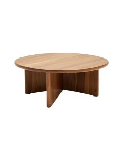 Raymonde Solid Wood Drum Coffee Table