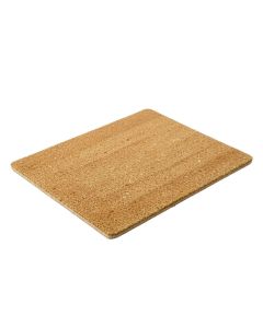 Macalester Natural Coir Welcome 30 In . X 18 In . Non-Slip Outdoor Door Mat