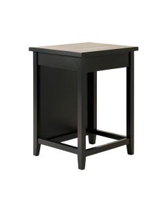 Cove Dell Freestanding Laundry Folding Counter - Black (synthetic illustration; no displayed measurements)