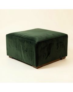 Elgard 51 '' Wide Velvet Rectangle Cocktail Ottoman (synthetic illustration; no displayed measurements)