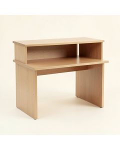 Amon Floating Desk With Hutch (synthetic illustration; no displayed measurements)