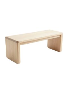 Laurel Bluff Indoor Bench - Beige (synthetic illustration; no displayed measurements)