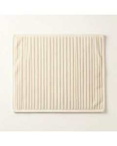 Elm Dale Bath Mat - Cream (synthetic illustration; no displayed measurements)