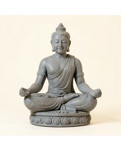 Meditating Shy Yogi Of Bali Statue (synthetic illustration; no displayed measurements)