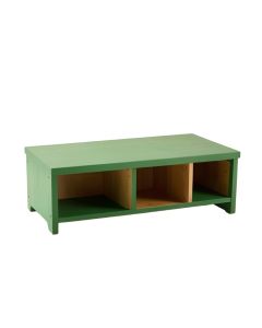 Ridge Bridge Shoe Storage Bench - Green