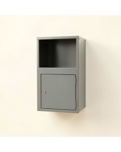 Brook Brook Wall-Mounted Entry Cabinet - Gray (synthetic illustration; no displayed measurements)