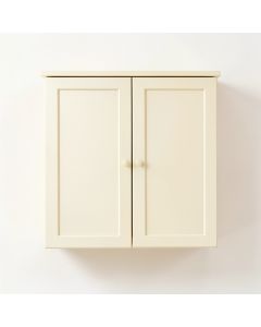 Dune Brook Wall-Mounted Laundry Cabinet - Cream (synthetic illustration; no displayed measurements)