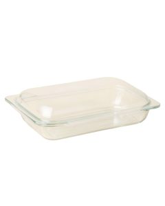 Pyrex Easy Grab 1.5 Qt . Loaf Dish With Plastic Cover
