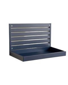 Summit Brook Wall-Mounted Entryway Organizer Shelf - Navy (synthetic illustration; no displayed measurements)