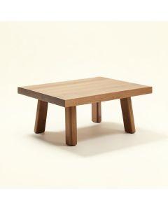 Charo Trestle Coffee Table (synthetic illustration; no displayed measurements)