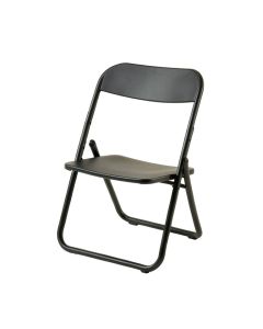Elm Crossing Folding Outdoor Chair - Black