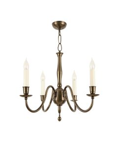 6 - Light Candle Style Traditional Chandelier (synthetic illustration; no displayed measurements)