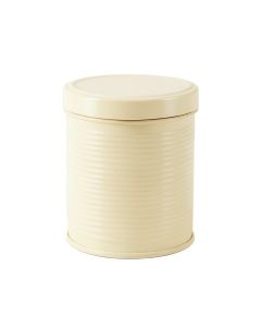 Slate Brook Storage Canister With Lid - Cream