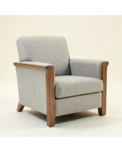 Finlay 26.5 '' Wide Wool Armchair (synthetic illustration; no displayed measurements)