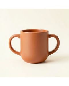 Elm Bluff Ceramic Mug - Terracotta (synthetic illustration; no displayed measurements)