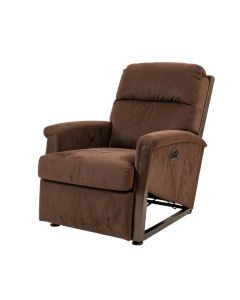Aindriu 31.2 '' Wide Velvet Manual Home Theater Recliner
