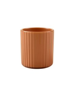 River Bluff Empty Candle Holder - Terracotta (synthetic illustration; no displayed measurements)