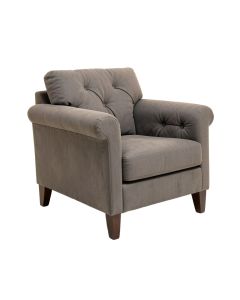 Belleview 29 '' Wide Tufted Polyester Armchair (synthetic illustration; no displayed measurements)