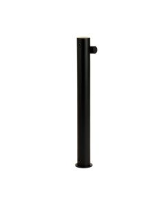 16 Inch Black Single Towel Bar Rack (synthetic illustration; no displayed measurements)
