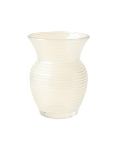 Stone Brook Empty Decorative Vase - White (synthetic illustration; no displayed measurements)