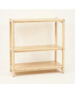 Bay Crest Empty Seed-Starting Shelving Unit Without Lights - Ivory (synthetic illustration; no displayed measurements)