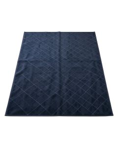 Cedar Branch Rectangular Area Rug - Navy (synthetic illustration; no displayed measurements)