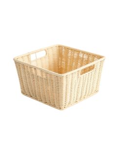 Maple Bend Empty Storage Basket - Ivory (synthetic illustration; no displayed measurements)