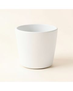 Happy Planter Planter , 17.3 '' X 17.3 '' X 15 '' , Sparking White (synthetic illustration; no displayed measurements)