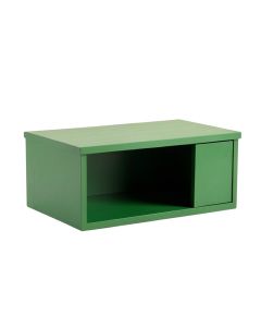 Cedar Edge Shoe Storage Bench - Green (synthetic illustration; no displayed measurements)