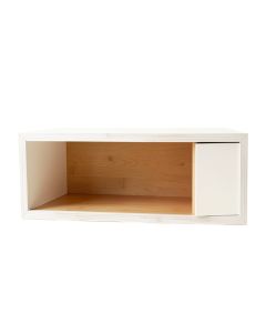 Sage Bend Shoe Storage Bench - White
