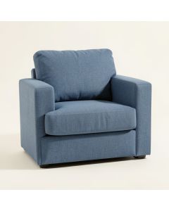 Laurel Brook Upholstered Armchair - Blue (synthetic illustration; no displayed measurements)