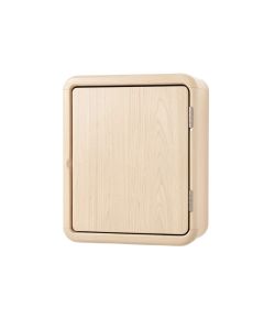 Sage Bend Wall-Mounted Laundry Cabinet - Beige