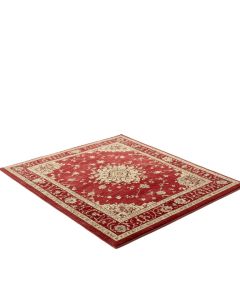 Copple Power Loom Red/Beige Rug