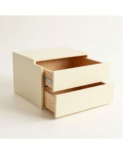 Spruce Bridge Small-Parts Storage Drawer Cabinet - Cream (synthetic illustration; no displayed measurements)