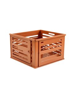 Dawn Branch Empty Furniture-Style Pet Crate - Terracotta