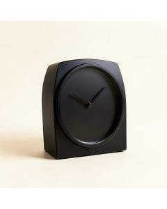 Modern Digital Quartz Alarm Tabletop Clock In Black (synthetic illustration; no displayed measurements)