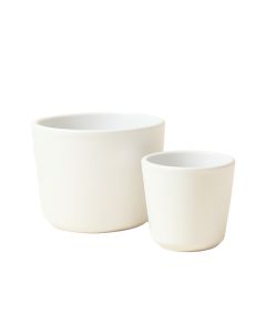 Boligee 2 - Piece Iron Pot Planter Set