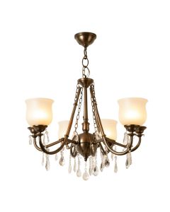Nashville 3 - Light Shaded Traditional Chandelier (synthetic illustration; no displayed measurements)