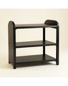 Maple Crossing Desktop Shelving Unit - Black (synthetic illustration; no displayed measurements)