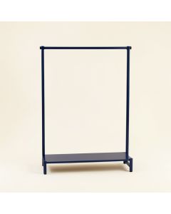 Spruce Bluff Empty Garment Rack - Navy (synthetic illustration; no displayed measurements)