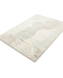 Powell White Abstract Area Rug (synthetic illustration; no displayed measurements)