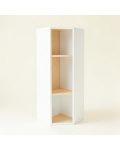 Flint Arc Narrow Cubby Tower (synthetic illustration; no displayed measurements)