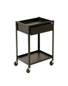 Lake Dale Empty Rolling Workshop Cart - Black